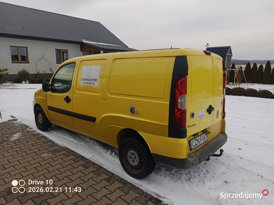 Fiat Doblo maxi 19 JTD zamiana 492km Paradyż