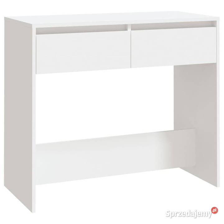 Stolik konsolowy białe 89x41x765 materiał Warszawa