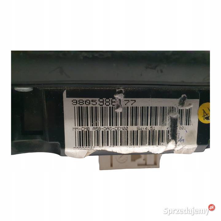 LICZNIK ZEGARY 9805986177 Citroen C3 Picasso 16 Chełm