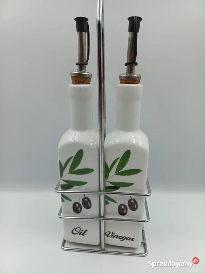 Porcelanowy angielski zestaw kuchenny na olej i biały kujawsko-pomorskie sprzedam