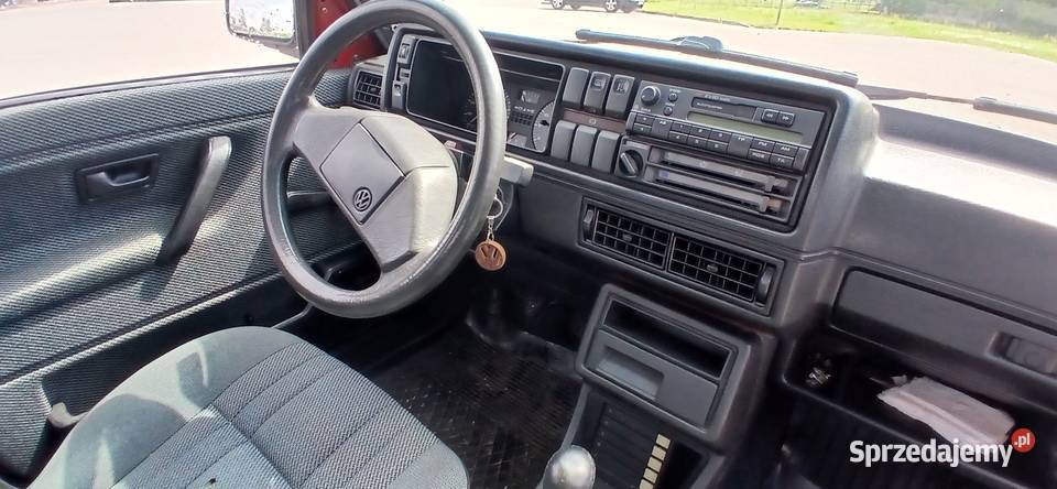 Volkswagen Golf 1991 zabytkowy żółte tablice Golf mazowieckie Łochów