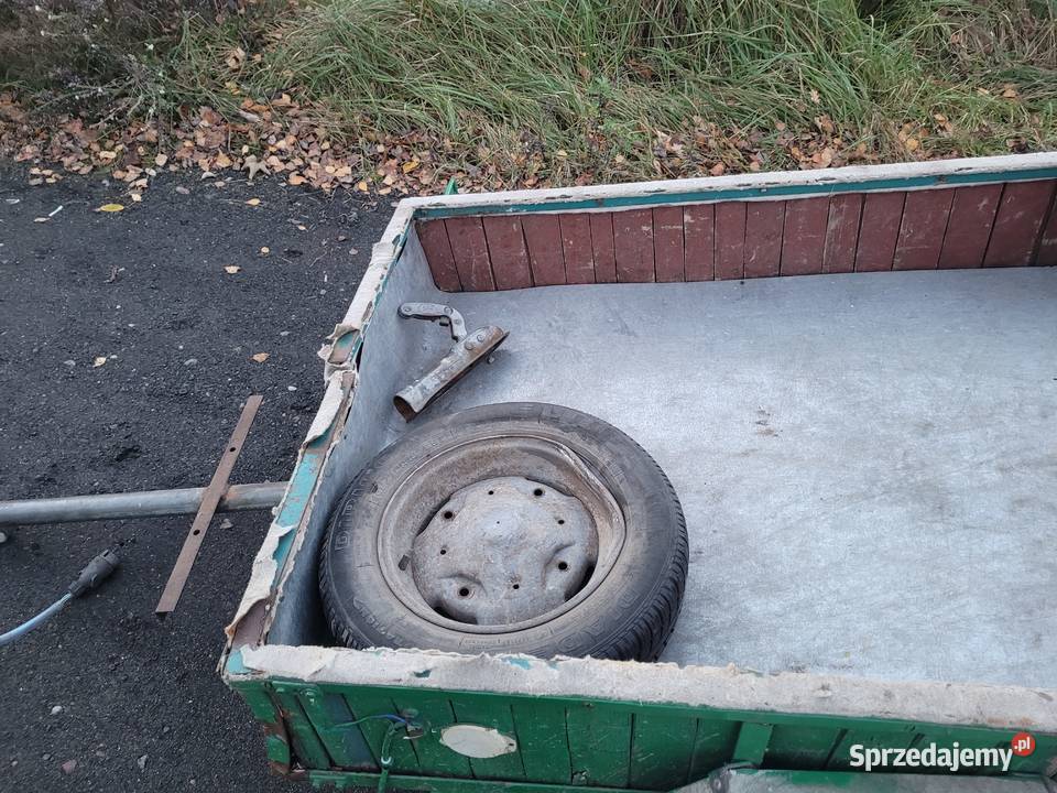 Przyczepka sam oś na resorze Burtowe i plandeki Szczecin sprzedam
