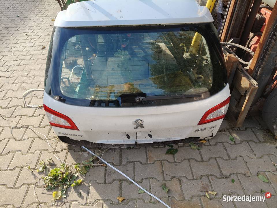 Klapa tylna tył peugeot 508 sw Klapy bagażnika Karoseria