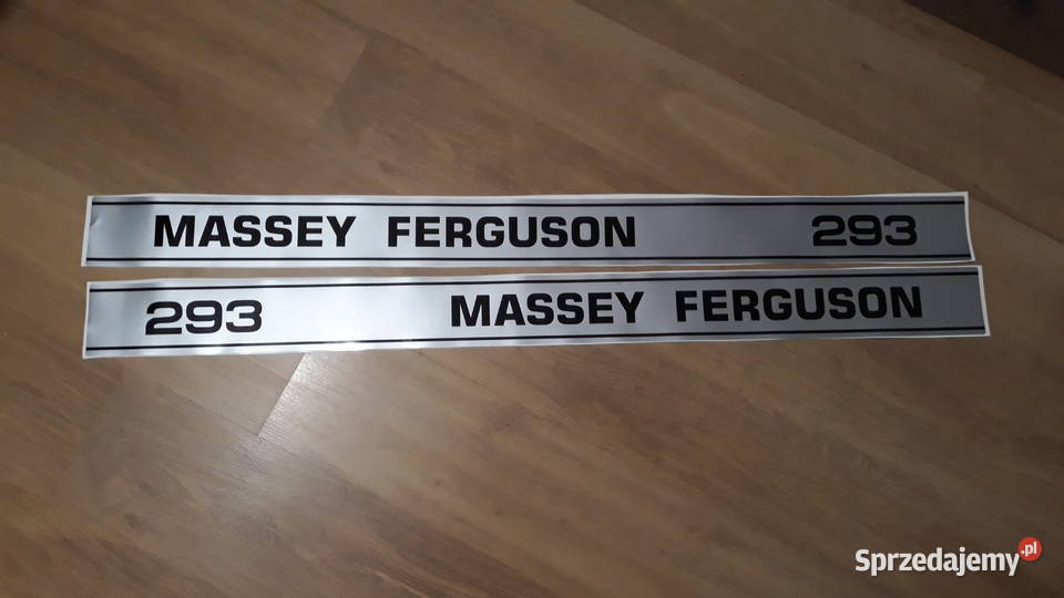 naklejki na traktor massey fergusson 290 mf 292 Wola Wiewiecka sprzedam
