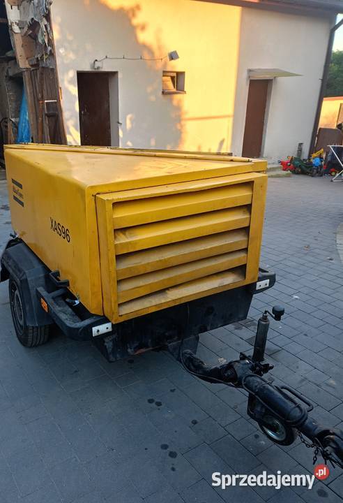 Kompresor spalinowy atlas copco 96 i piaskarka Zebrzydowice