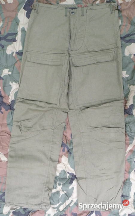 Spodnie us army chemical prot SMALL olive Wrocław