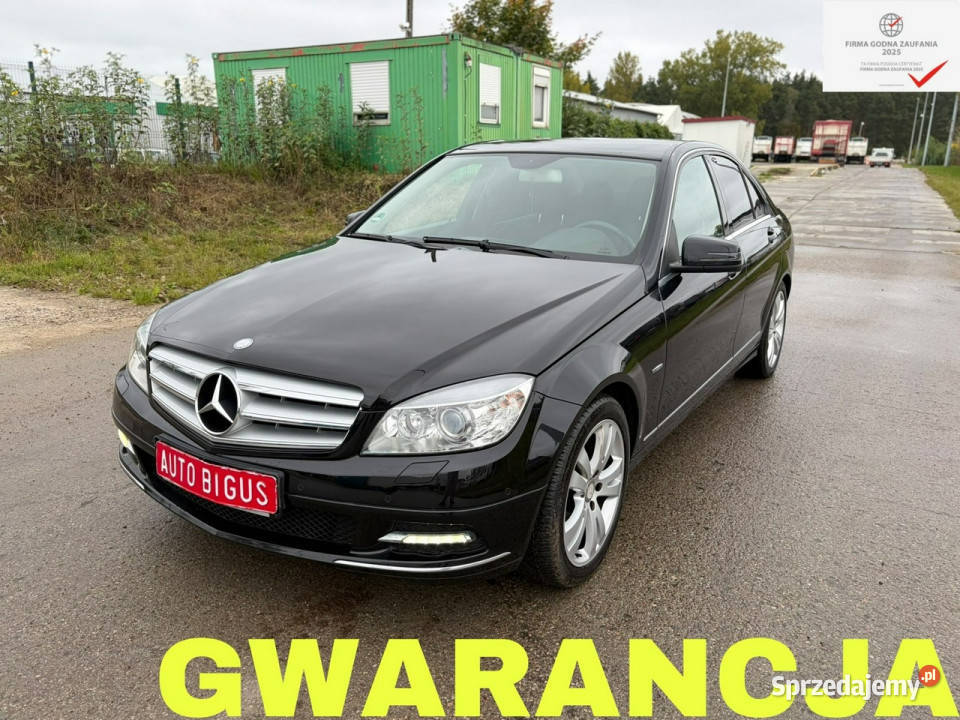 Mercedes C 180 xsenon ledy kompressor W204 serwisowany w ASO Lębork