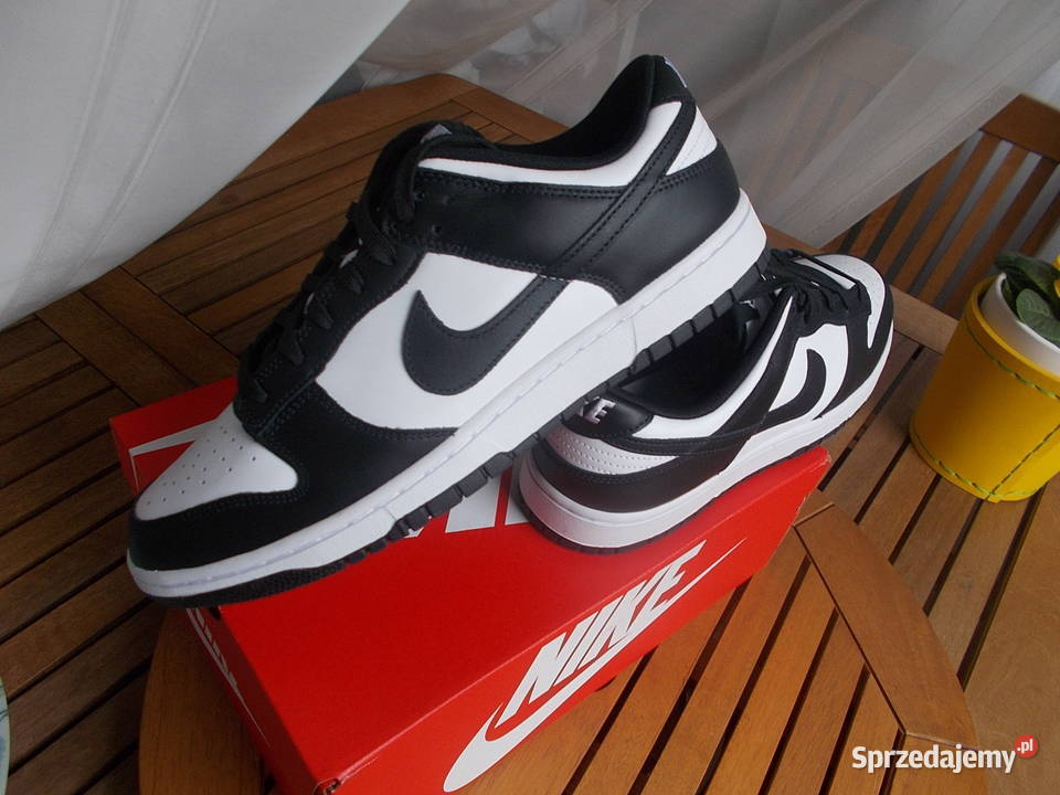 r Eur 46 Nike Dunk Low White Black DD1391100