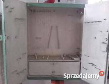 Szafka Warsztatowa Narzędziowa PRL Stacja Gliwice