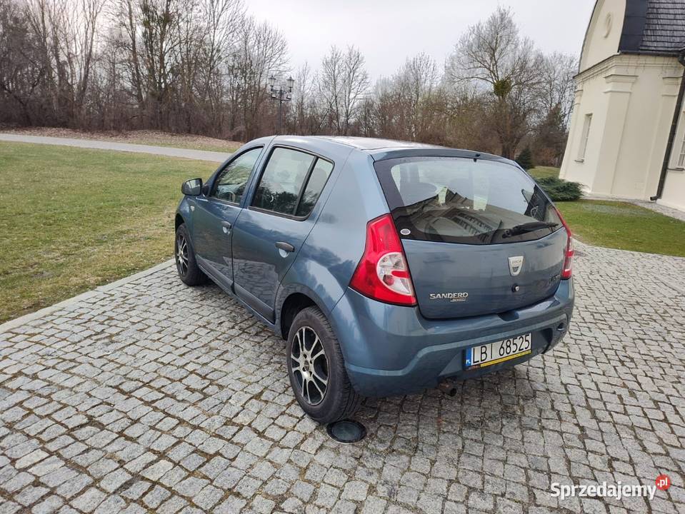 Dacia Sandero 14 75 B 2009 EKONOMICZNE auto na benzyna Dorohusk sprzedam