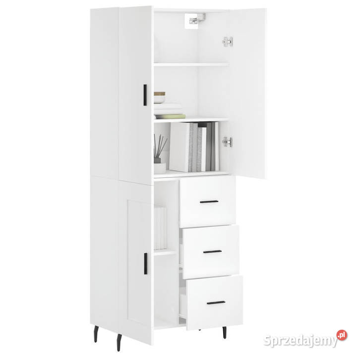 Witrynka biała 695x34x180 materiał Warszawa