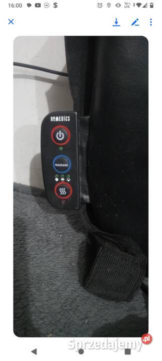 Masażer HOMEDICS z 3 trybami masażu Prawie nie Zielona Góra sprzedam