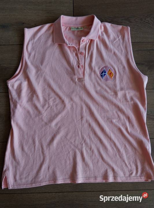 Glenmuir różowa koszulka golfowa bez rękawów Rozmiar 42(XL) Bielsko-Biała