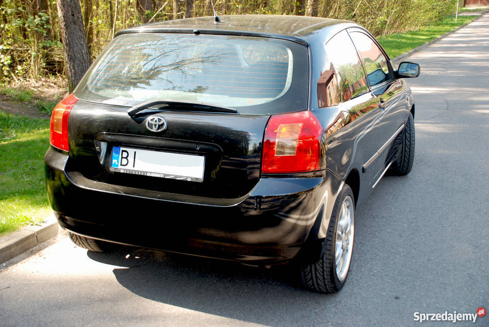 Toyota Corolla E12 SOL 110 Bezwypadkowa manualna Białystok
