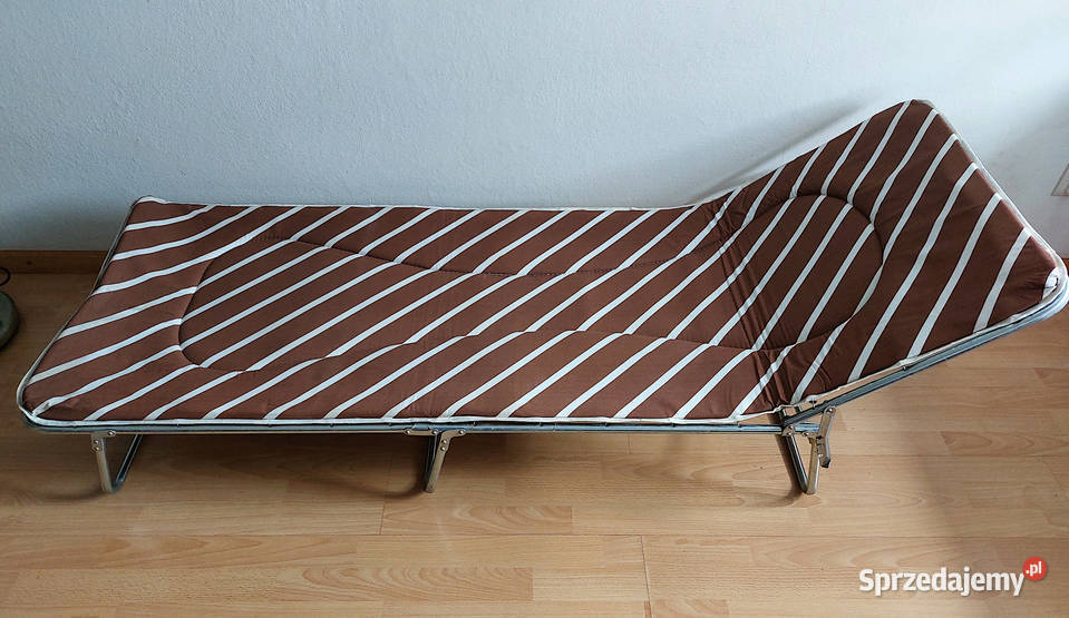 Łóżko polowe składane z materacem Dąbrowa Górnicza