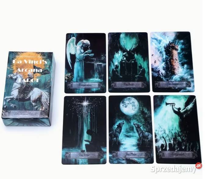 Kolekcjonerskie karty tarota Arcana da Vinci 78 Warszawa