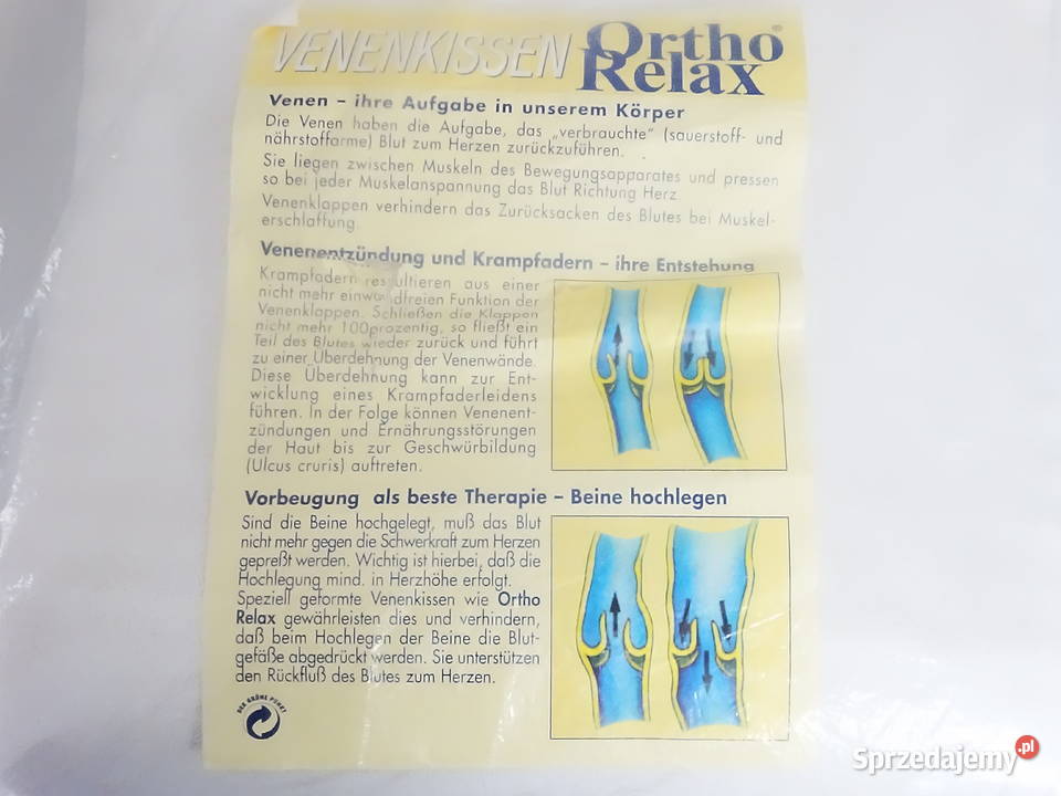 Poduszkapodkładka nóg Ortho VENENKISSEN 40x70x18 Biłgoraj