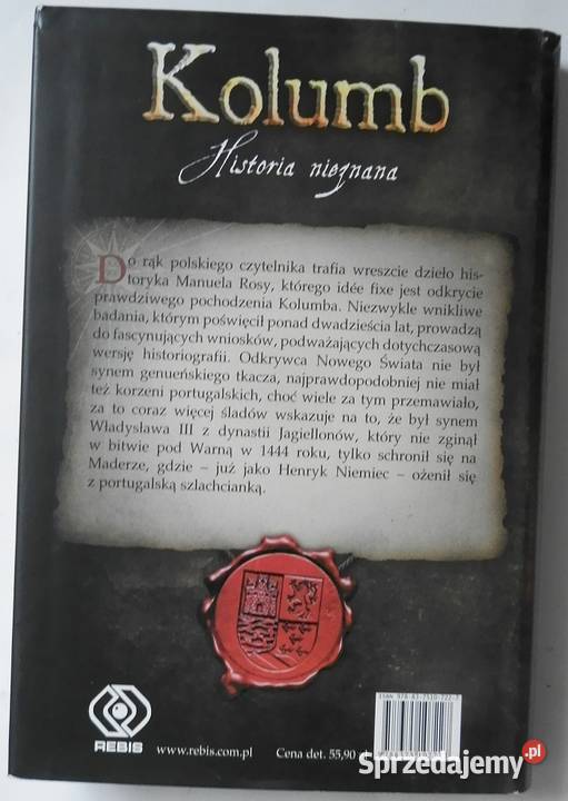 Kolumb Historia nieznana Rosa Manuel Otwock
