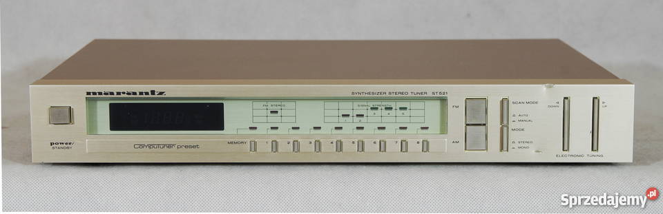 Marantz ST 521 szampański tuner stereo vintage Szczodre