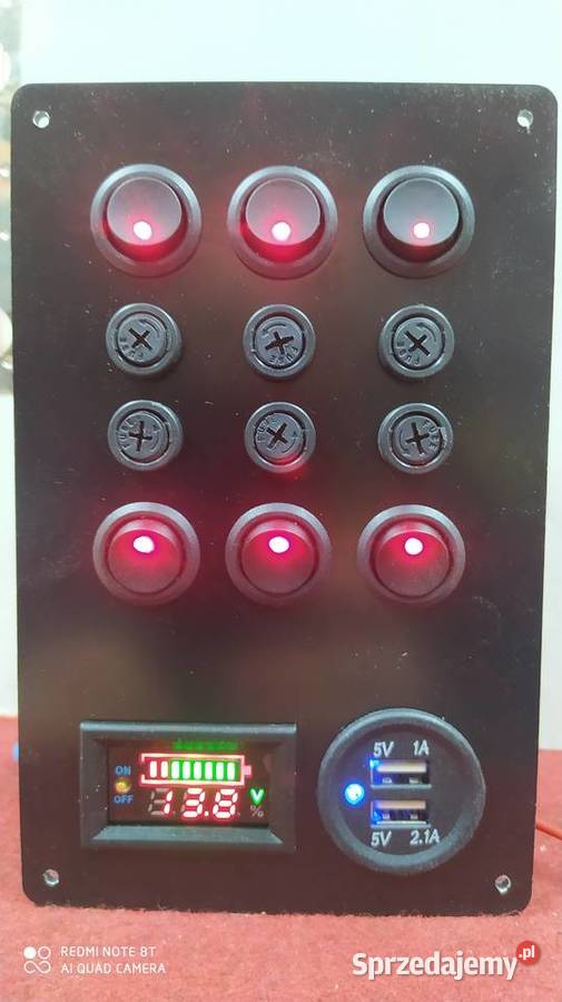 Tablica centralka panel elektryczny rozdzielnia Iława