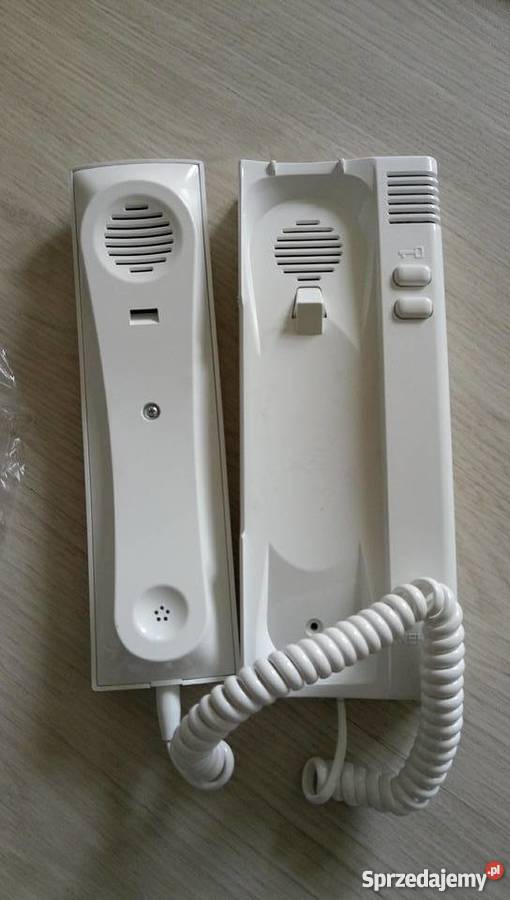domofon unifon analogowy wekta biały Warszawa