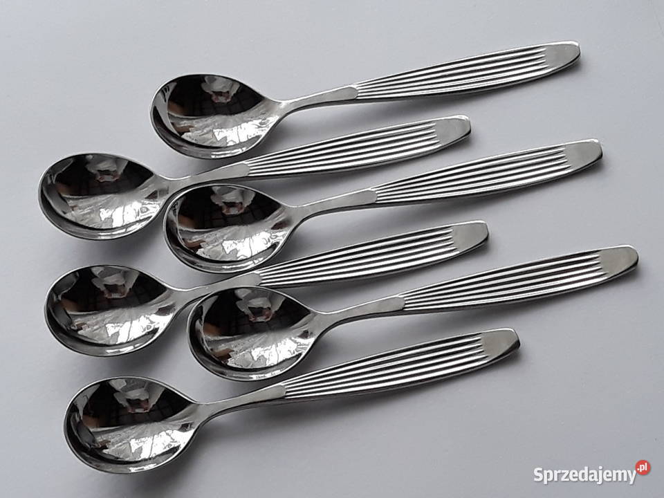 Zestaw do kawy z zaokrąglonymi czerpakami 2 Sztućce Dąbrowa Górnicza