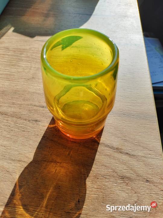 Szklaneczka żółta pocisk Horbowy Choszczno