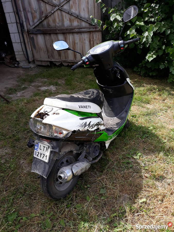 Skuter TaoTao mały przebieg zielony lubelskie Tymin