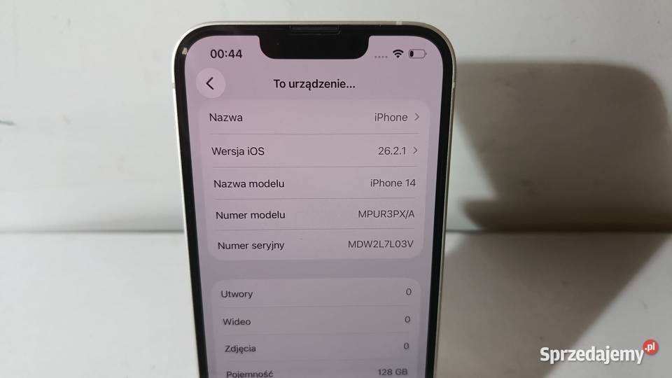 Smartfon APPLE iPhone 14 6128GB Katowice sprzedam