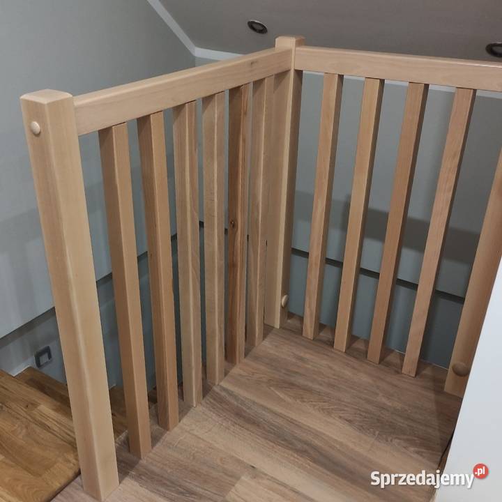 Balustrada na Schody Wewnętrzne Całościowo Balustrady i barierki Wykończenie Gdów sprzedam