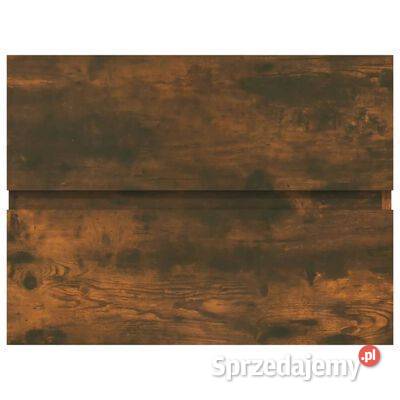 vidaXL Szafka pod umywalkę przydymiony dąb Warszawa