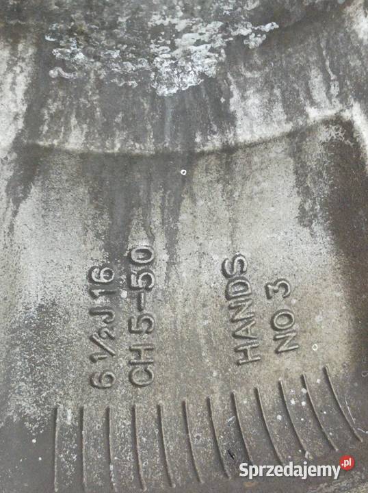 FELGA ALUMINIOWA R16 5X1143 ET50 OC65MM aluminiowe sprzedam