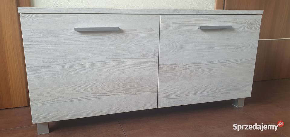 Szafka na obuwie 100 GAMA 06 Sosna Loft Biała Orzesze