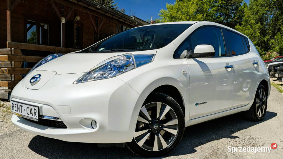 Nissan Leaf biały śląskie Częstochowa sprzedam