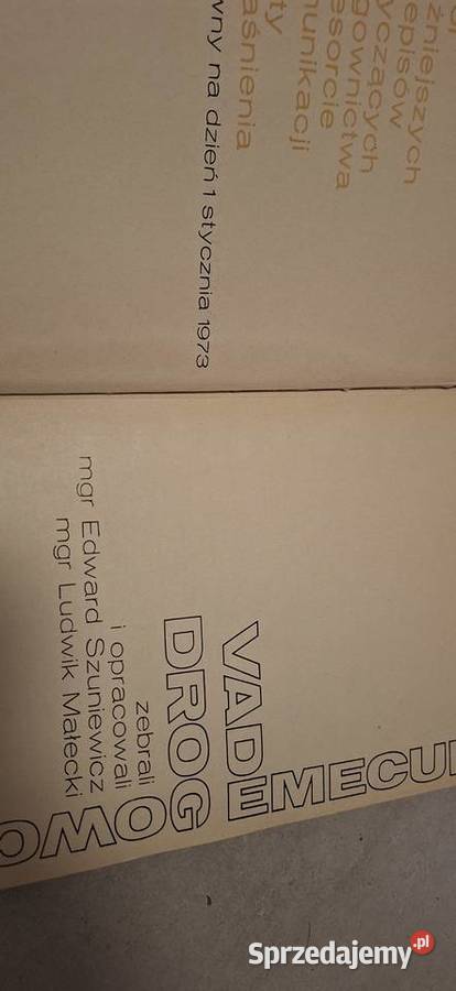 Vademecum Drogowca Zbiór ważniejszych przepisów Łęczyca