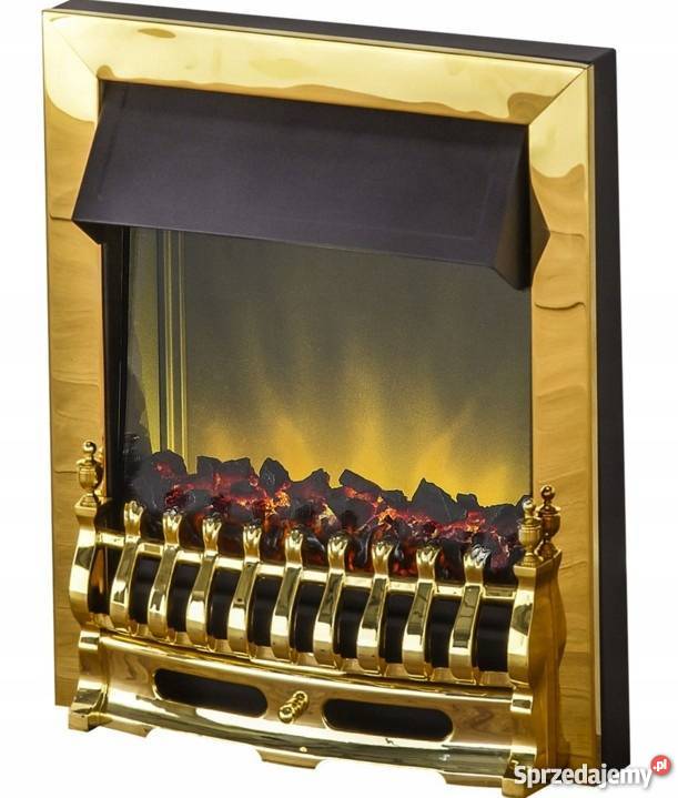 Kominek elektryczny LED ścienny grzeje efekt Wrocław