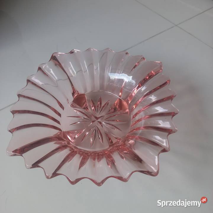 Patera misa rozalinowa Art Deco Patery Toruń sprzedam