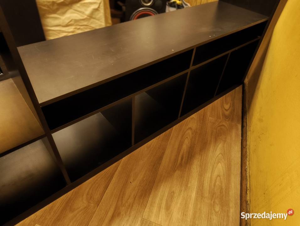 Szafka regał RTV IKEA Lappland ciemnobrązowa Łódź