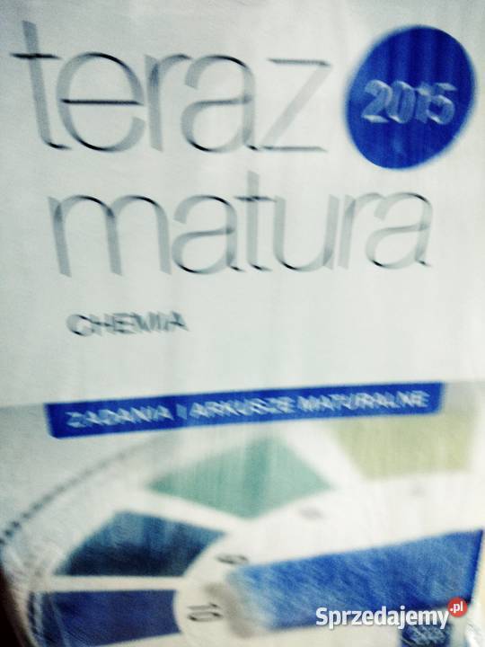 Teraz matura chemia mazowieckie