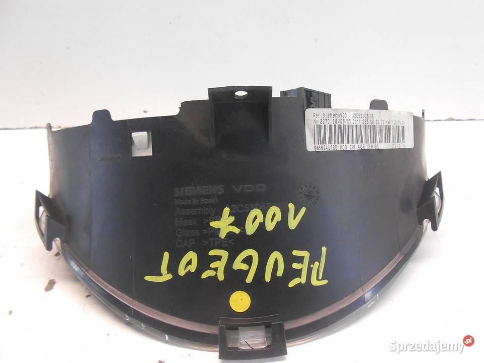 LICZNIK PEUGEOT 1007 9658241780 A2C53106799