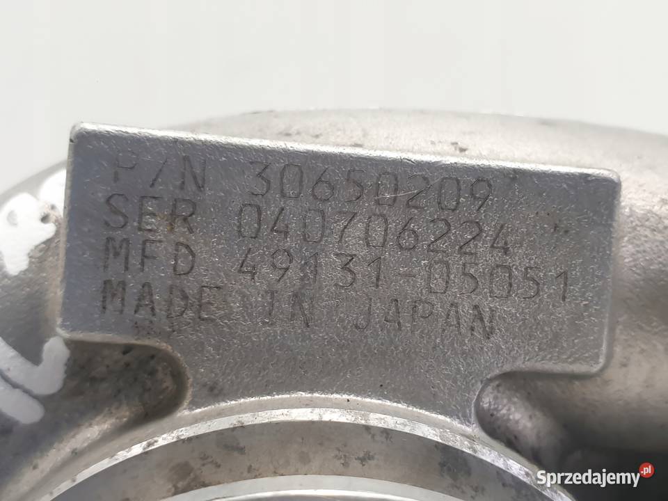 TURBOSPRĘŻARKA Volvo XC90 29 T6 turbo 30650209 Chełm