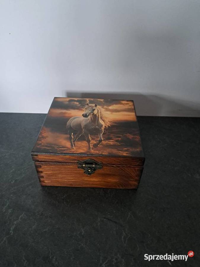 Szkatułka konie handmade opolskie Kędzierzyn-Koźle