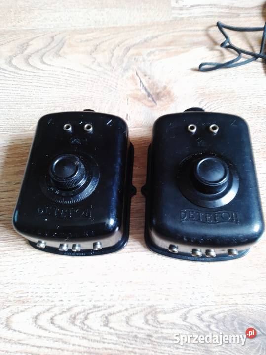 Stare radio kryształkowe detefon Kraków