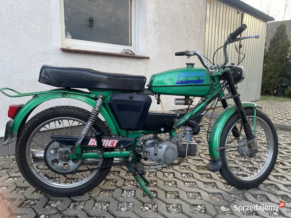 Romet Ogar 200 zielony metalik