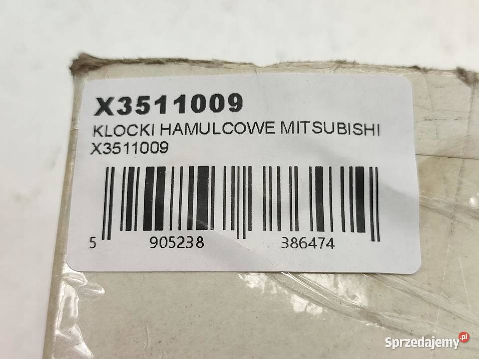 KLOCKI HAMULCOWE PRZÓD MITSUBISHI L400 20