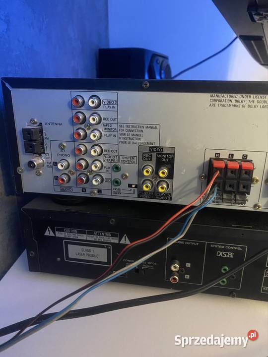 Zestaw Amplituner Kenwood z głośnikami Panasonic Amplitunery Siedlce