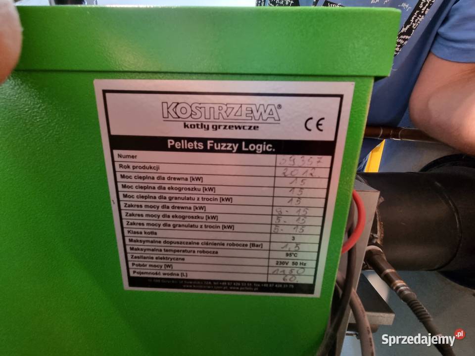 PIEC KOCIOŁ KOSTRZEWA 15kW FUZZY LOGIC
