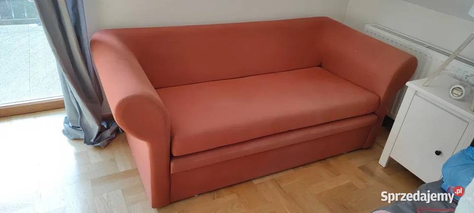 Sofa rozkładana Lulea IKEA funkcja spania dwóch Dawidy Bankowe sprzedam