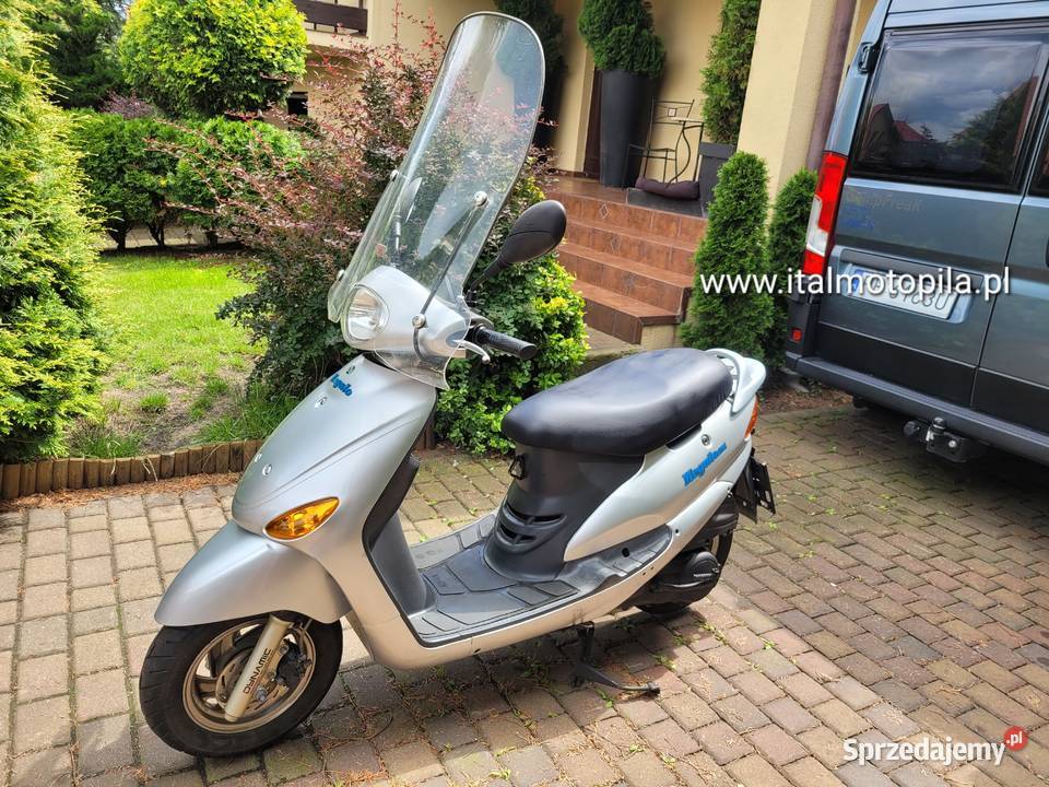 SYM MEGALO 125 07r katB prawa jazdy italmotopila elektryczny starter Piła sprzedam