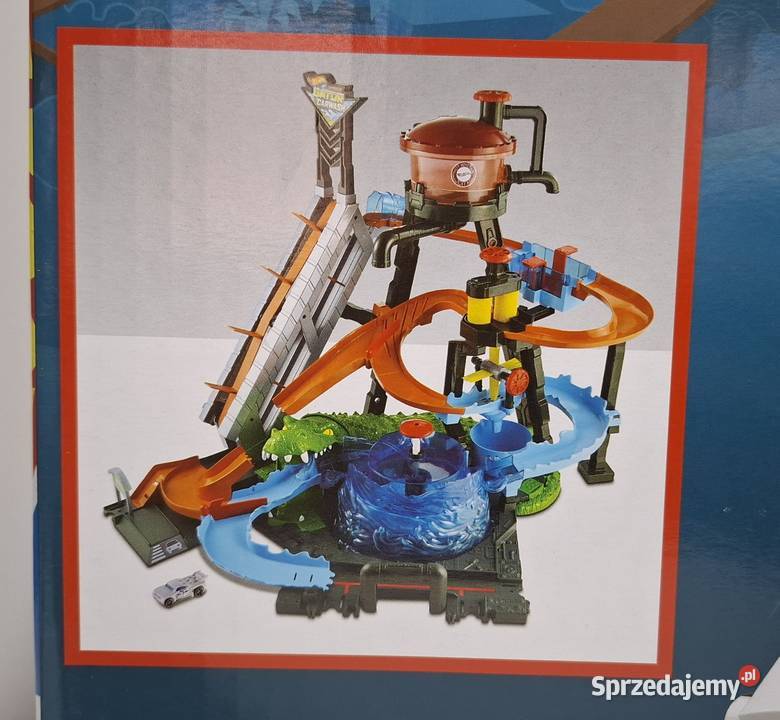 Hot Wheels City Myjnia samochodowa Atak Samochody i pojazdy Czeladź